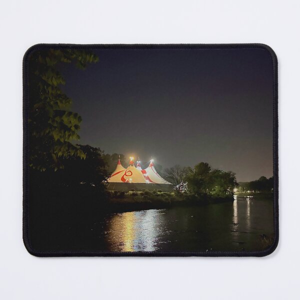 Item preview, Luminous Whispers – Circus Lights Dancing on the Rainy River - Rainy Night Reflections designed and sold by aadventures.