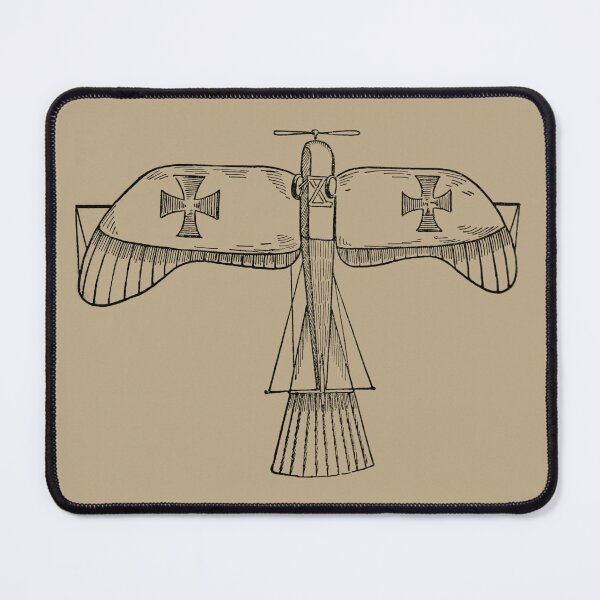 Item preview, Vintage World War Plane Illustration 7 designed and sold by AntiqueDreaming.
