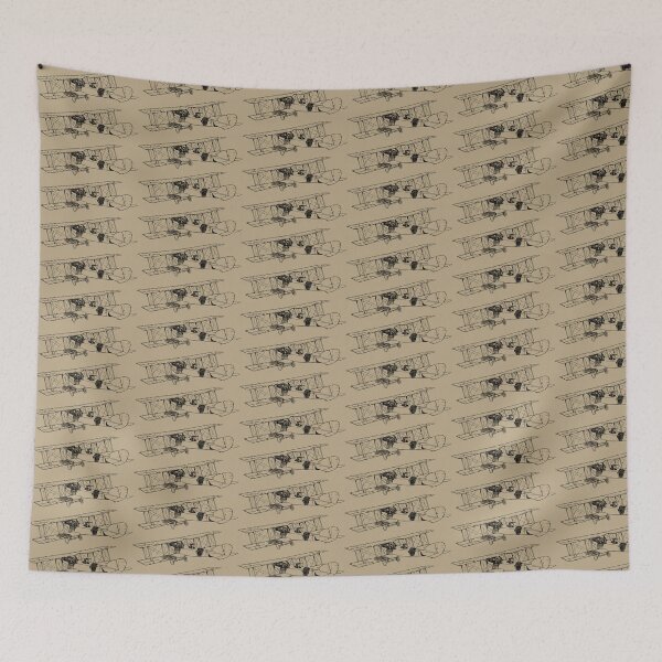 Item preview, Vintage World War Plane Illustration 8 designed and sold by AntiqueDreaming.