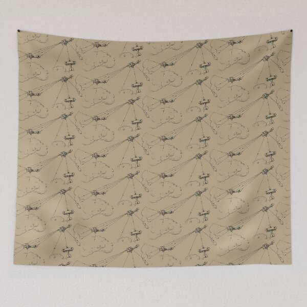Item preview, Vintage World War Planes Illustration 9 designed and sold by AntiqueDreaming.