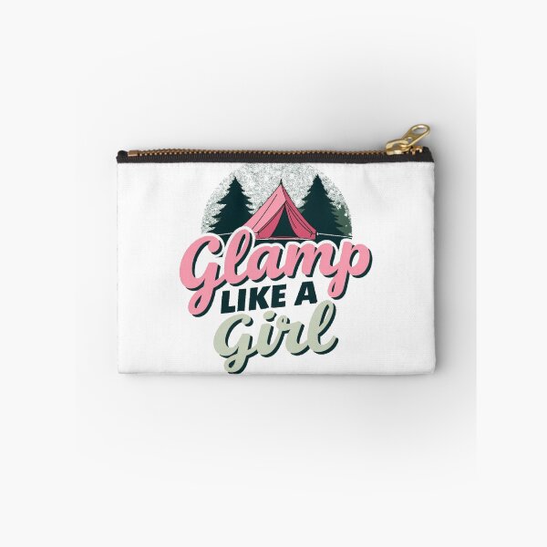 Item preview, Glamp Like A Girl Fun Camping Design designed and sold by Junkie-Worx.