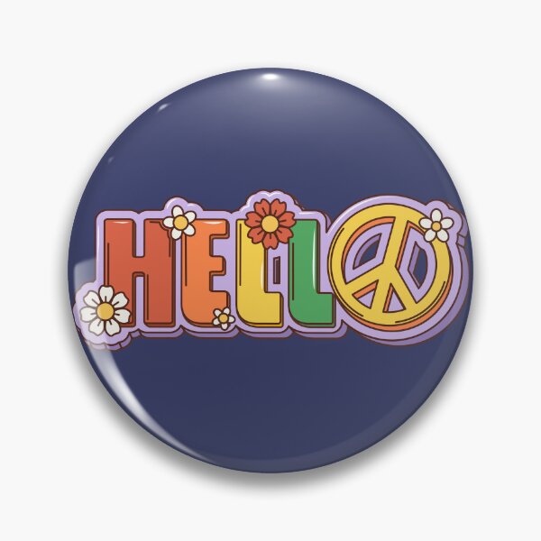 Item preview, A Hippie Hello designed and sold by vibrantvibes-co.