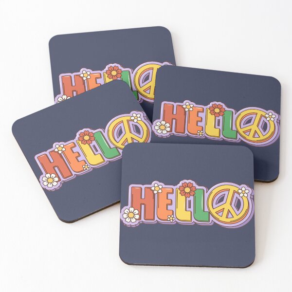 Item preview, A Hippie Hello designed and sold by vibrantvibes-co.