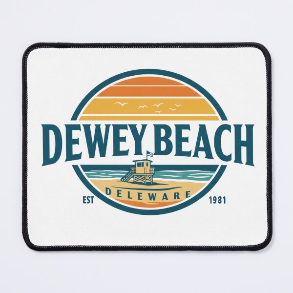 Item preview, Dewey Beach Delaware Vintage Retro Sunset Design designed and sold by FitEnvy.