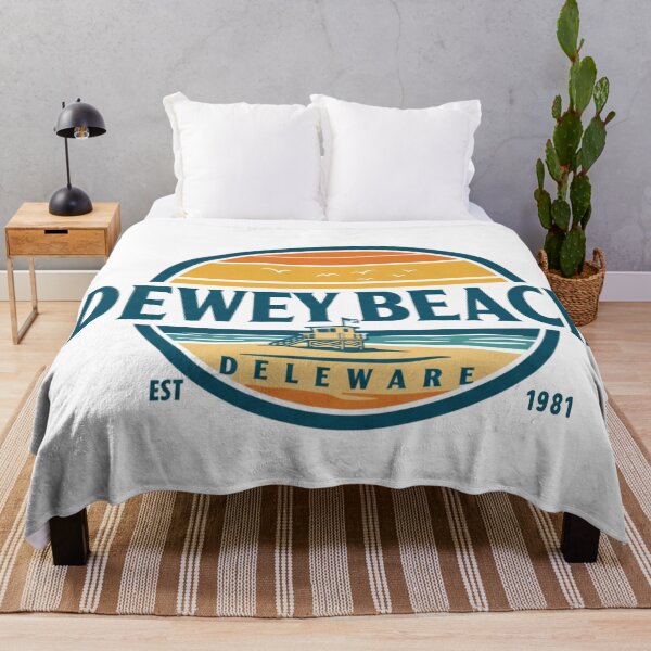 Item preview, Dewey Beach Delaware Vintage Retro Sunset Design designed and sold by FitEnvy.
