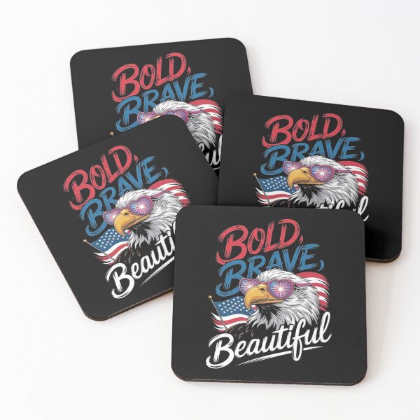 Item preview, Patriotic Eagle Design - Bold Brave Beautiful American Pride Art designed and sold by love3617.