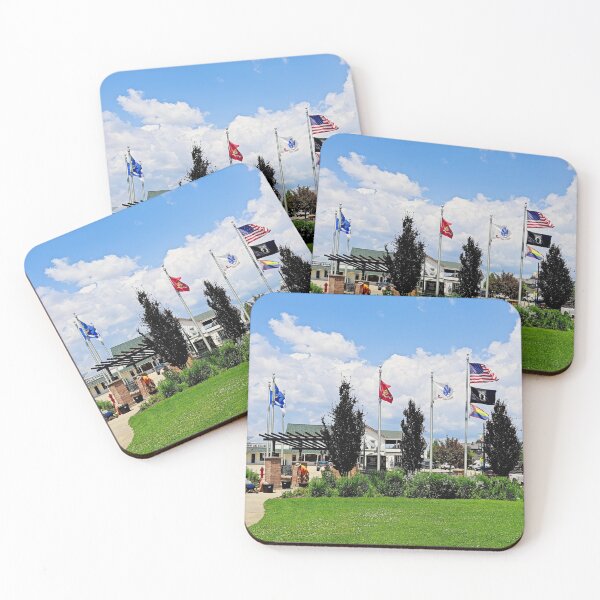 Item preview, Flags, Verona Veterans Memoriial, Verona, WI designed and sold by StevenRalserPhoto.