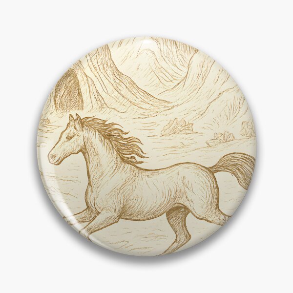 Item preview, cave art horse Wilderness Painted in Stone designed and sold by Uglyandcute.