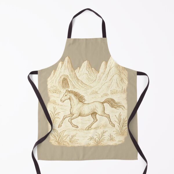 Item preview, cave art horse Wilderness Painted in Stone designed and sold by Uglyandcute.