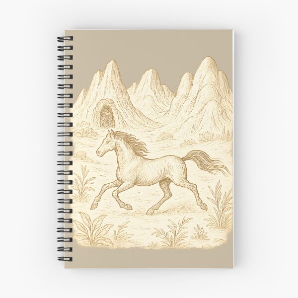 Item preview, cave art horse Wilderness Painted in Stone designed and sold by Uglyandcute.