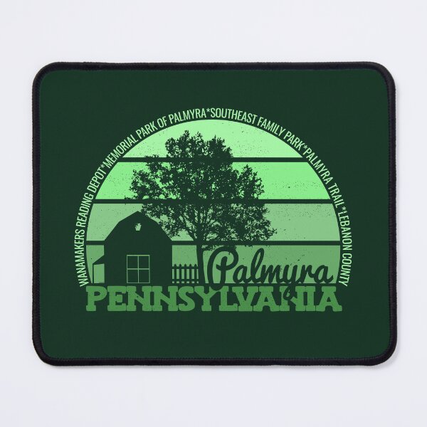 Item preview, Palmyra Pennsylvania Sunset Retro Vintage Local Pride Logo designed and sold by CRHPOD20.