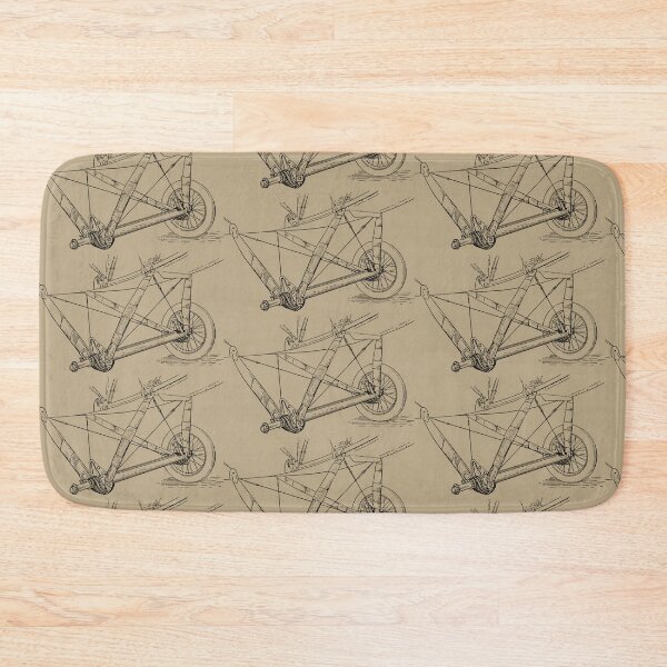 Item preview, Vintage War Plane Landing Gear Illustration designed and sold by AntiqueDreaming.
