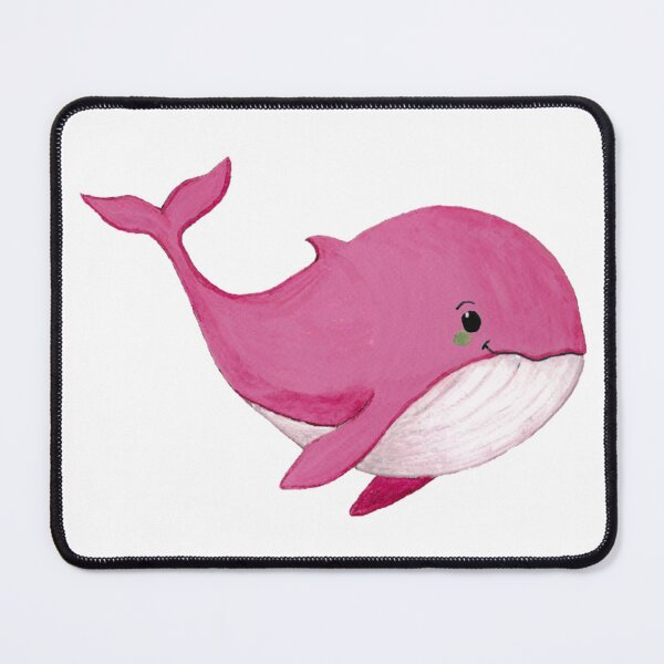 Artikelvorschau, Rosa Wal entworfen und verkauft von My Little Art Bubble.