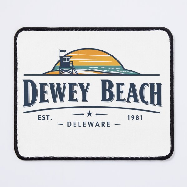 Item preview, Dewey Beach Delaware Vintage Retro Sunset Design designed and sold by FitEnvy.