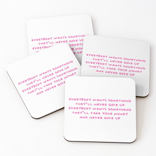 Item preview, Everybody Wants Something designed and sold by UNK-Fatigues.