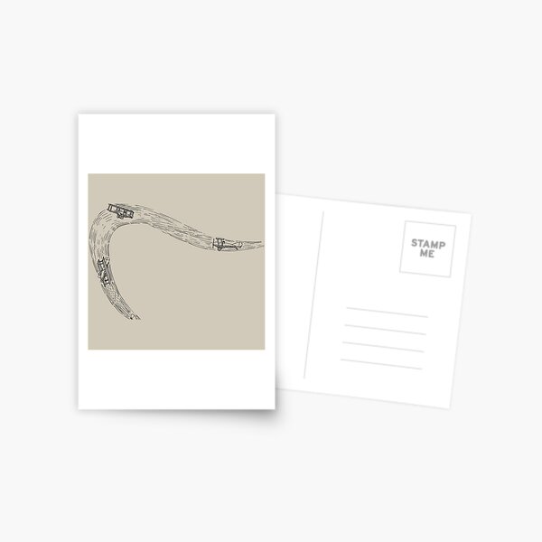 Item preview, Vintage Biplane Flight Path 1 designed and sold by AntiqueDreaming.