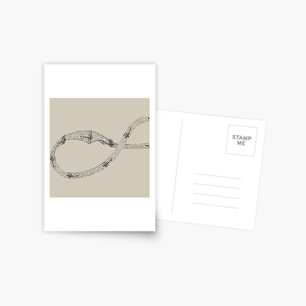 Item preview, Vintage Biplane Flight Path 2 designed and sold by AntiqueDreaming.