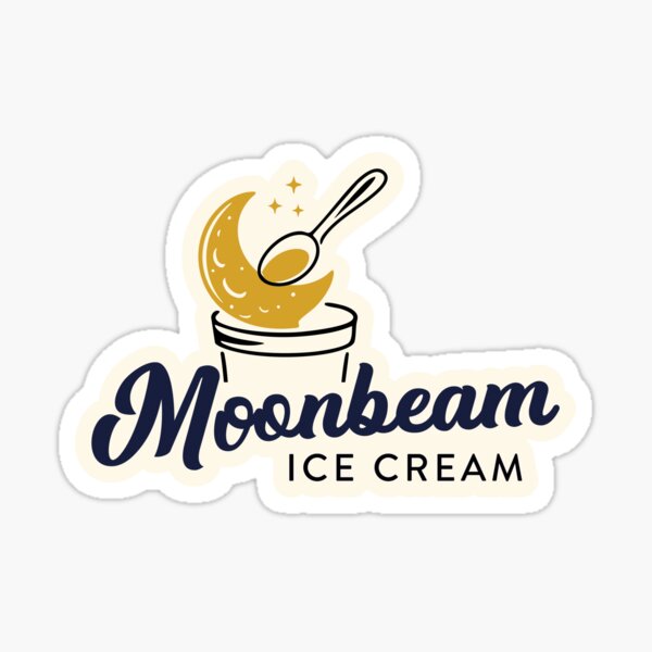 Item preview, Moonbeam Ice Cream  designed and sold by Loah Design.