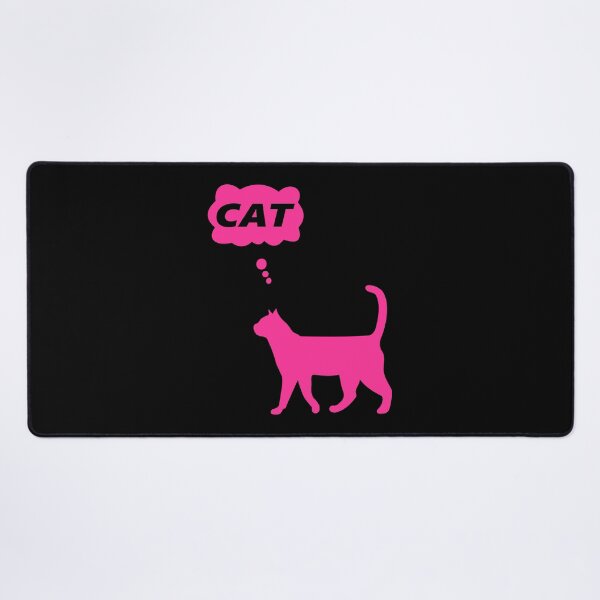 Item preview, Thinking Cat (Pink) designed and sold by OneWhiffKustomz.