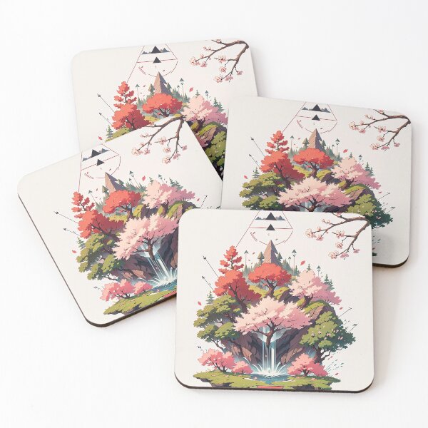 Item preview, Sakura Waterfall designed and sold by Raziel619 Prints.