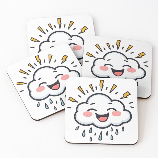 Item preview, cute clouds designed and sold by SanchillShop.