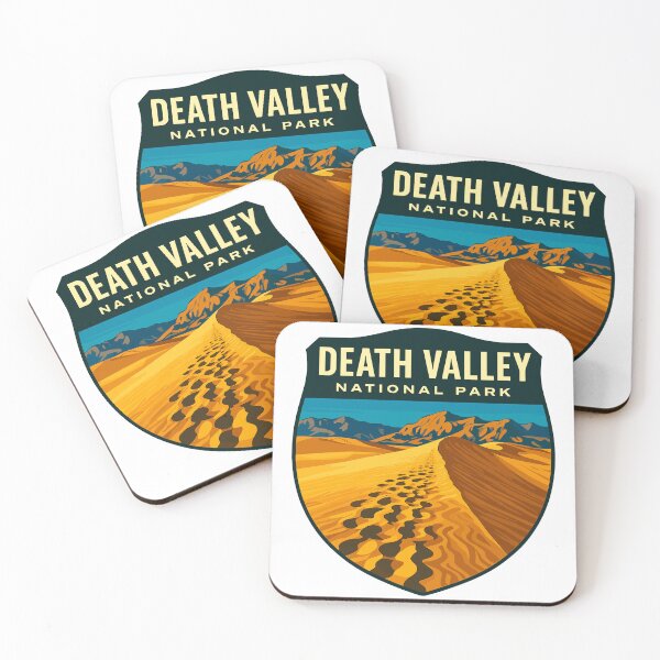 Item preview, Death Valley National Park Retro Sticker designed and sold by Ismeal Von.