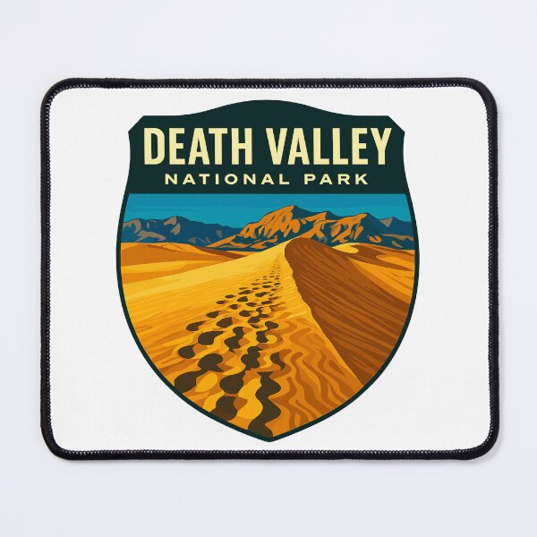 Item preview, Death Valley National Park Retro Sticker designed and sold by Ismeal Von.