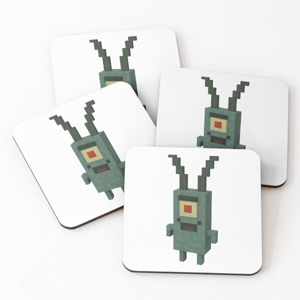 Item preview, Spongebob - Minecraft-Style Plankton designed and sold by DibujandoPorfa.