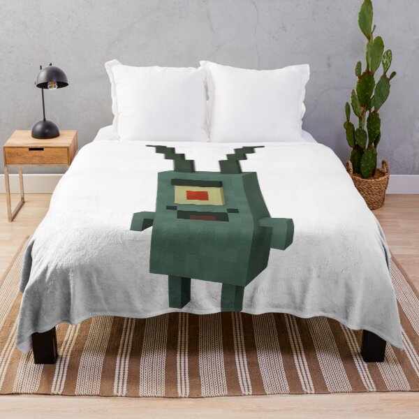 Item preview, Spongebob - Minecraft-Style Plankton designed and sold by DibujandoPorfa.