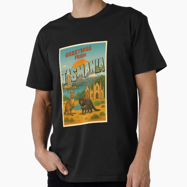 Item preview, Tasmania Postcard designed and sold by ShaneWalkerArt.