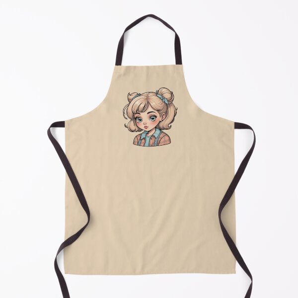 Item preview, 90s Cute Vintage Girl Sticker with Oversized Sweater and Scrunchie designed and sold by TheArtOfChaa.