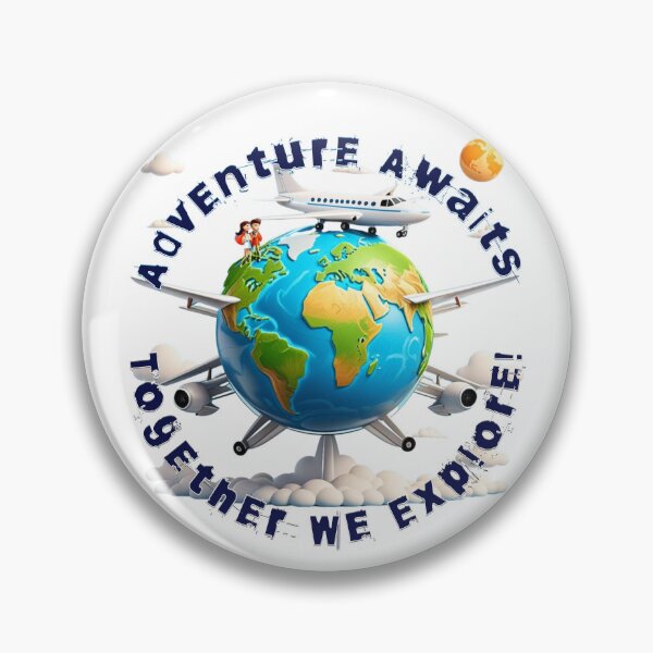 Item preview, Adventure Awaits Couple Shirts | Together We Explore Design for Travel Enthusiasts designed and sold by PIXelayDesigns.