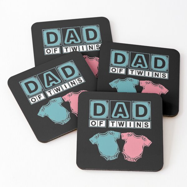 Item preview, Proud Dad of Twins | Baby Boy and Girl Matching Outfits Design designed and sold by love3617.
