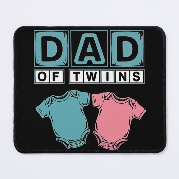 Item preview, Proud Dad of Twins | Baby Boy and Girl Matching Outfits Design designed and sold by love3617.