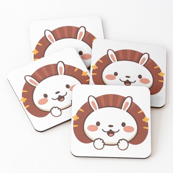 Item preview,  Little bunny wearing a bread hat designed and sold by SanchillShop.
