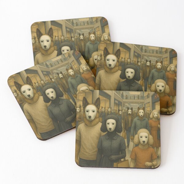 Item preview, Masked Dogs on a Shopping Spree designed and sold by FckCancer.