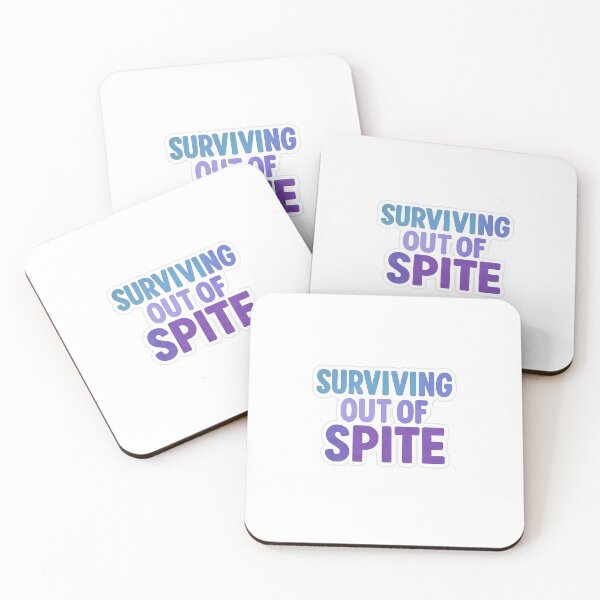 Item preview, Surviving out of spite designed and sold by ElemUnlocked.