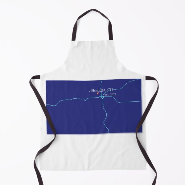 Item preview, Boulder, CO [Blue] designed and sold by PhilbonianDezin.