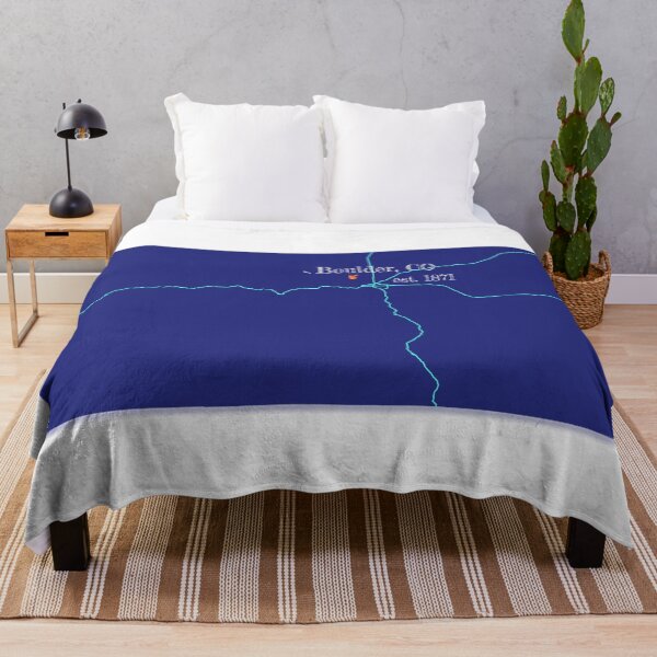 Item preview, Boulder, CO [Blue] designed and sold by PhilbonianDezin.