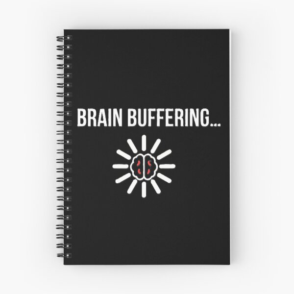 Item preview, Brain Buffering Loading Icon white designed and sold by Wael94.