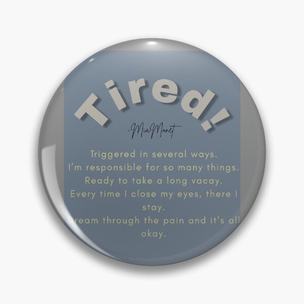 Item preview, Tired. An Acrostic designed and sold by Timia Williams.