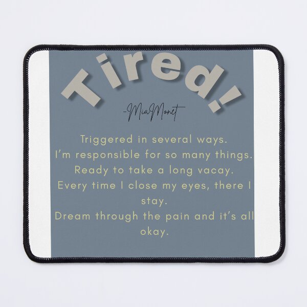 Item preview, Tired. An Acrostic designed and sold by Timia Williams.