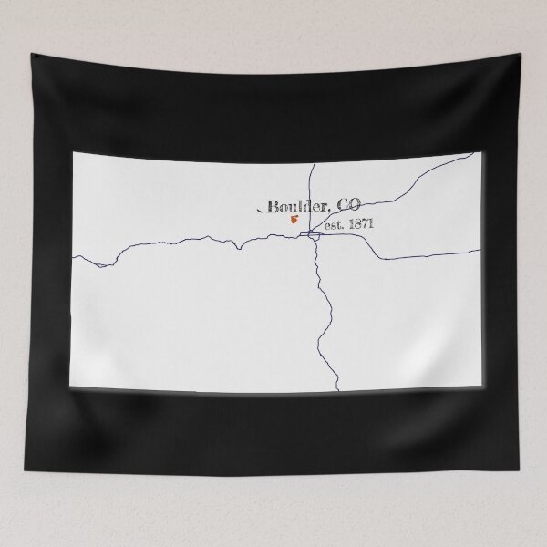 Item preview, Boulder, CO [White] designed and sold by PhilbonianDezin.