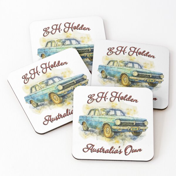 Item preview, EH Holden Watercolor Car Art designed and sold by Michael van der Hoorn.