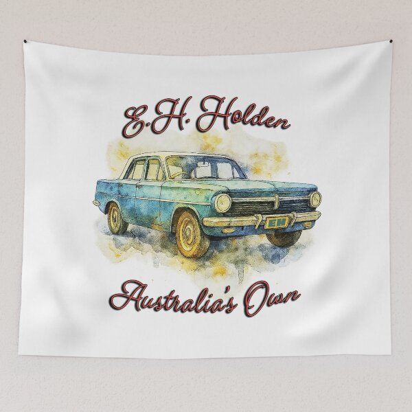 Item preview, EH Holden Watercolor Car Art designed and sold by Michael van der Hoorn.