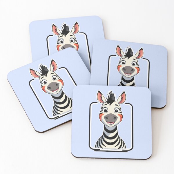 Item preview, Ed the Zebra Portrait designed and sold by LewpyG.