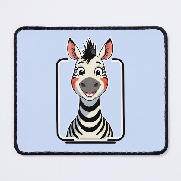 Item preview, Ed the Zebra Portrait designed and sold by LewpyG.