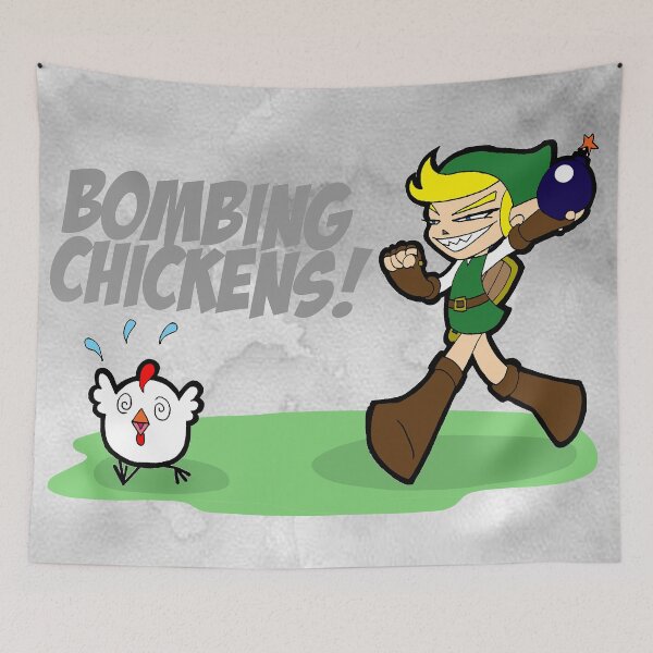 Item preview, Bombing Chickens! designed and sold by Happy Bitey Snake.