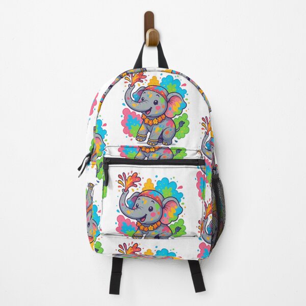Item preview, Holi Joy: Colorful Indian Baby Elephant for Kids and Nursery designed and sold by Globalcitytees.