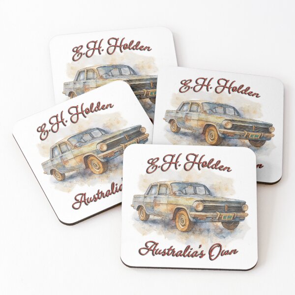 Item preview, Patina EH Holden Watercolor Car Art designed and sold by Michael van der Hoorn.